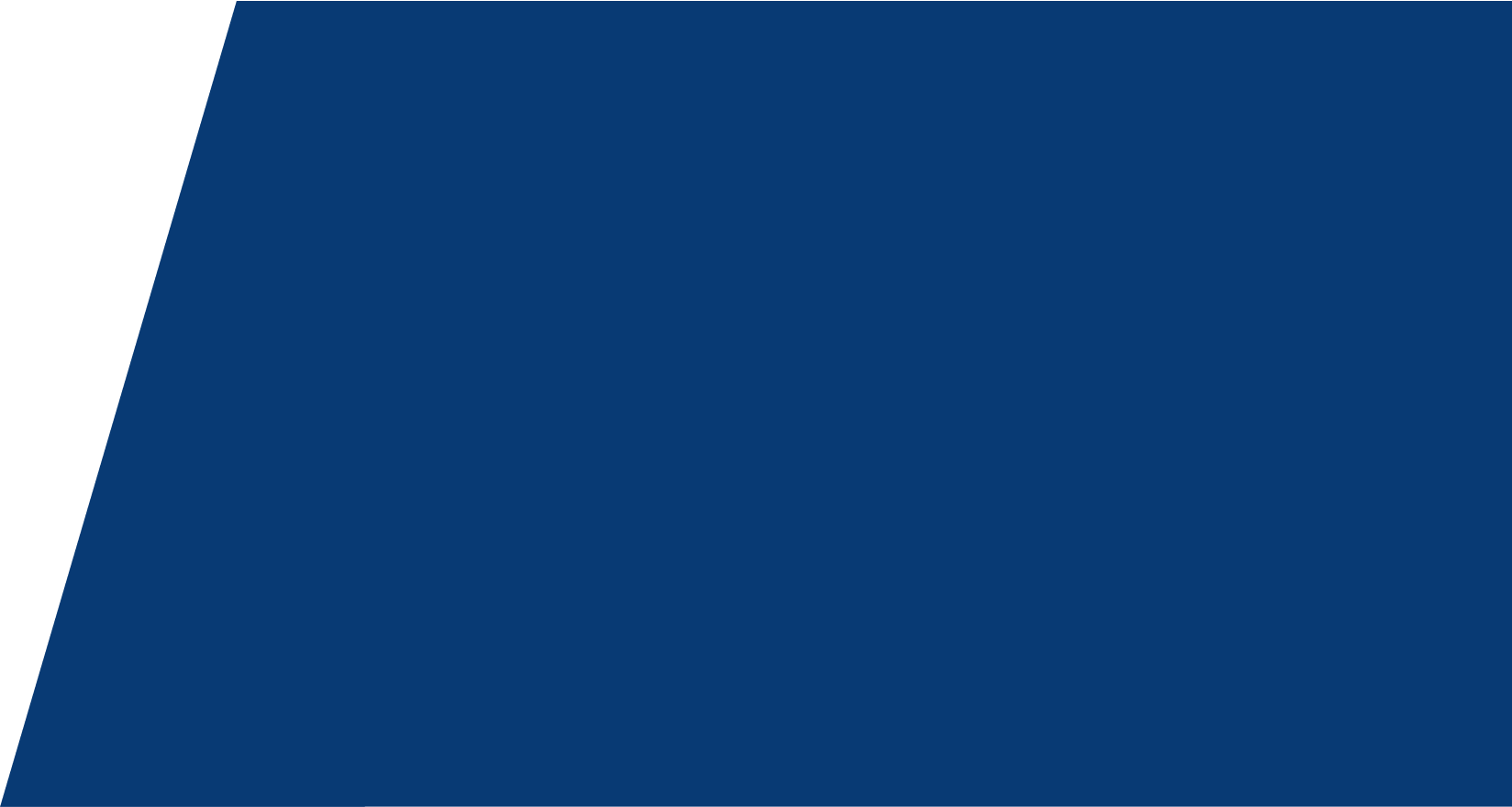 Blue Slanted Box