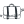 A minimalist, line-art illustration of a backpack against a black background.