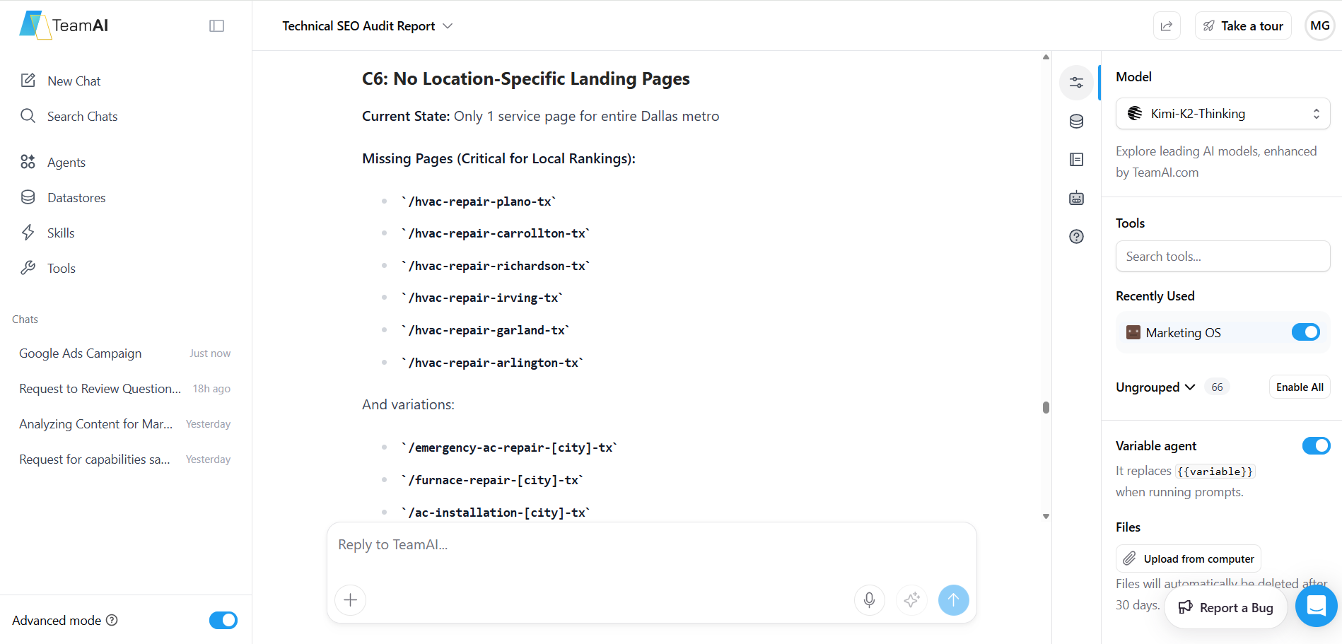 Marketing Stack Systems report